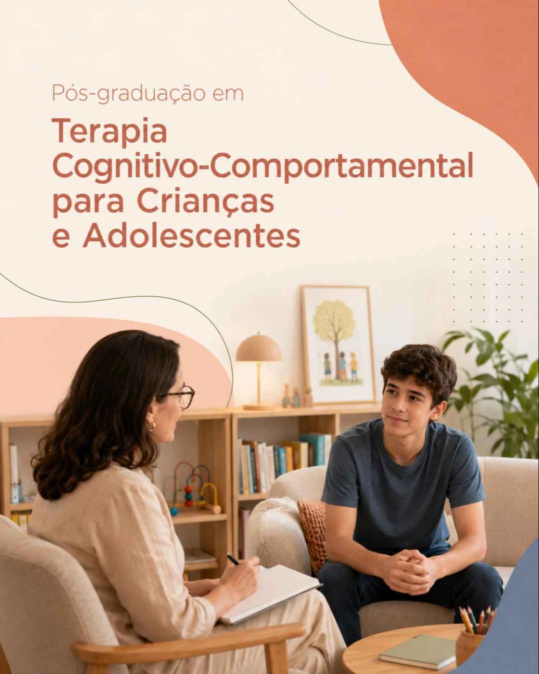 Pós-Graduação em Terapia Cognitivo-comportamental para Crianças e Adolescentes