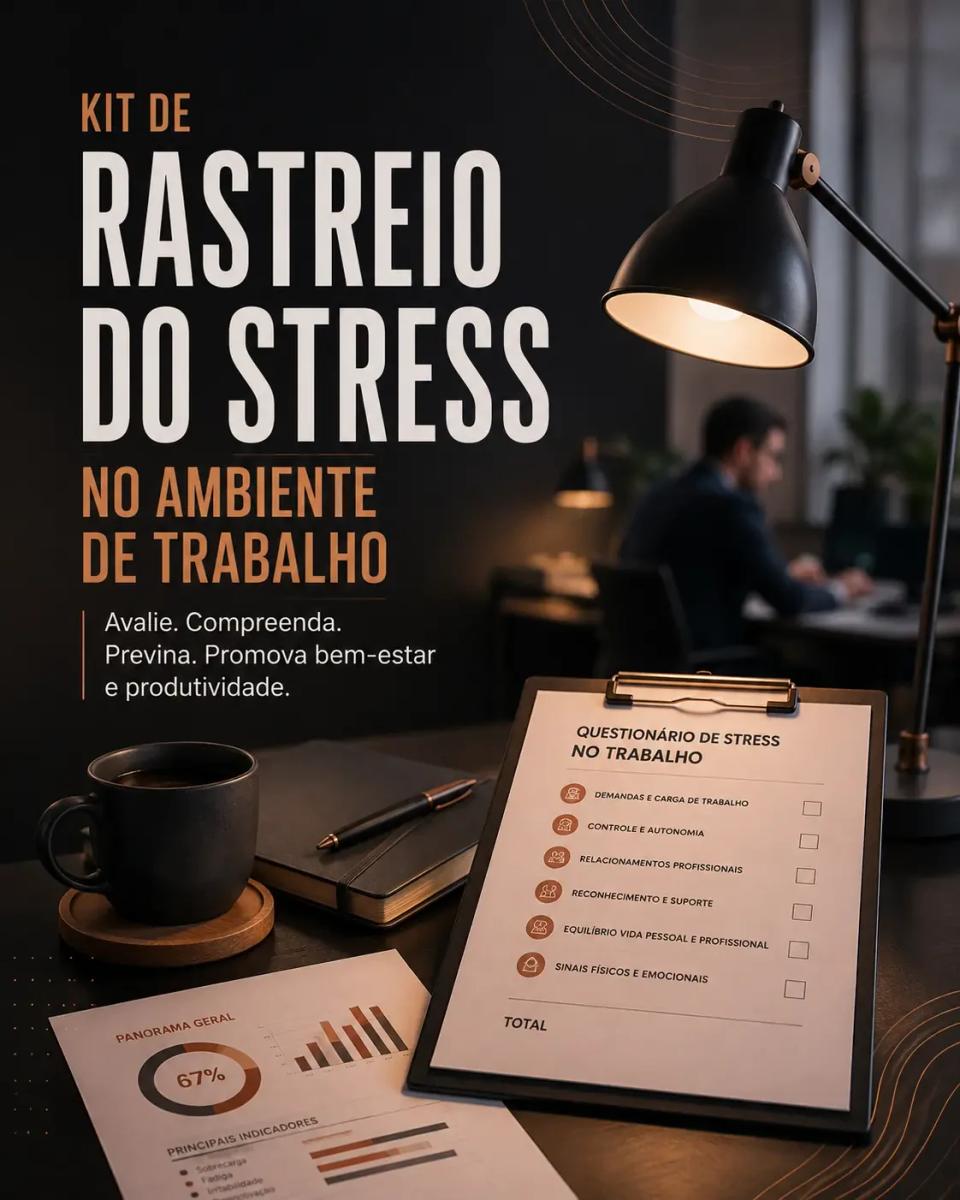 Kit de Rastreio do Stress no Ambiente de Trabalho