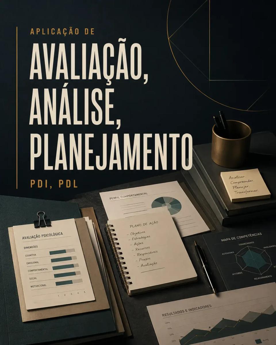 Aplicação de Avaliação, Análise, Planejamento, PDI e PDL