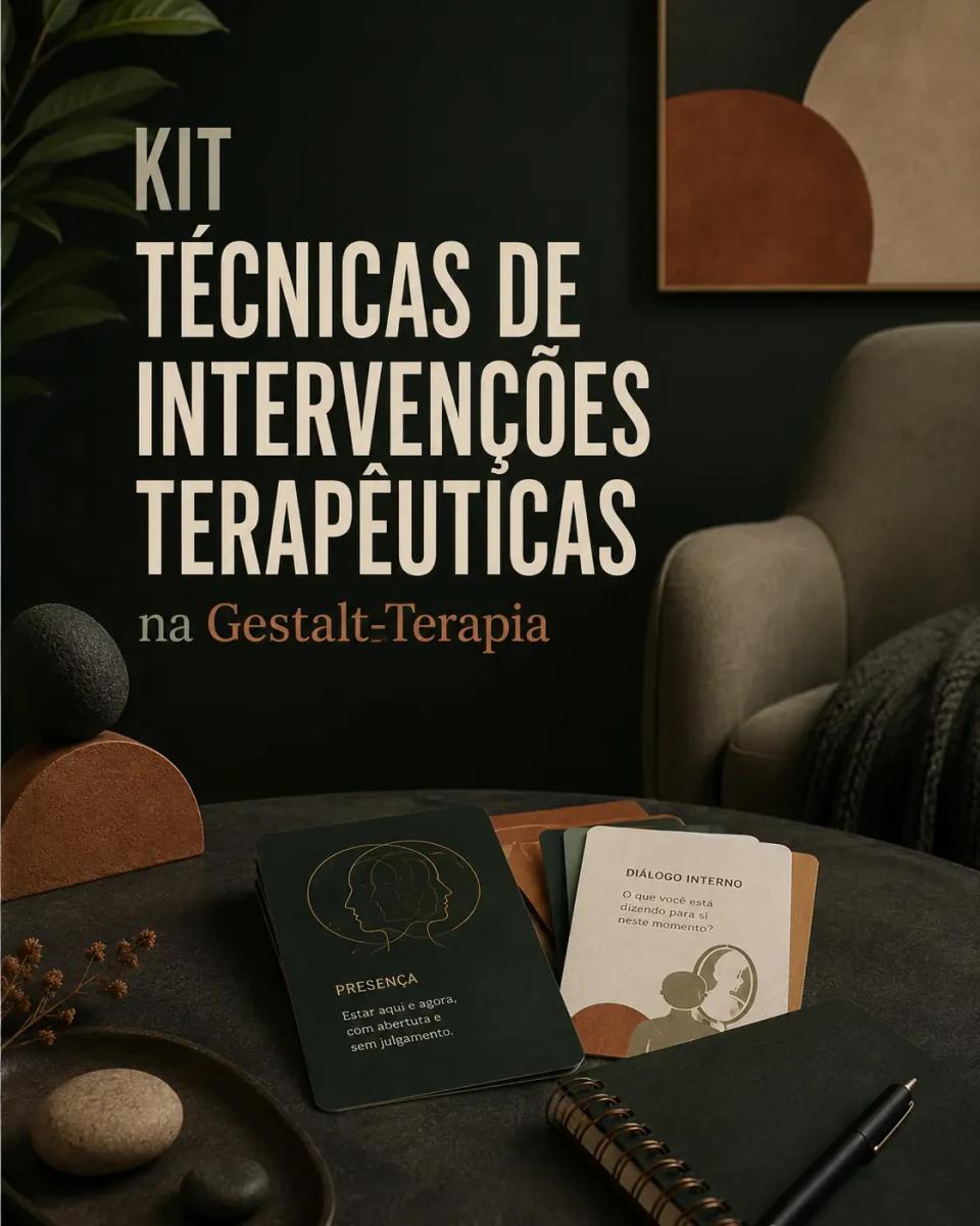 Kit de Técnicas de Intervenções Terapêuticas na Gestalt-Terapia