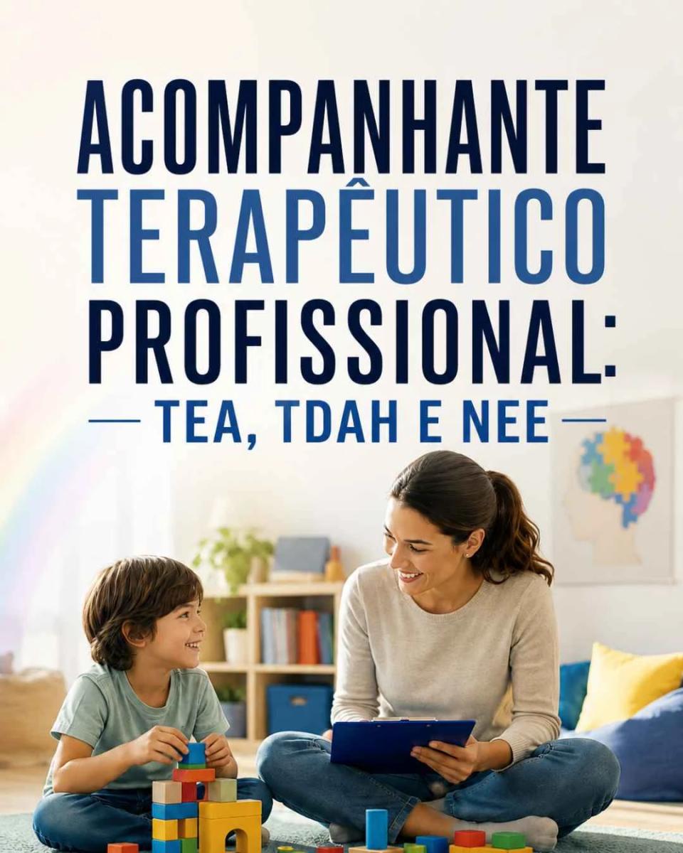 Acompanhante Terapêutico Profissional: TEA, TDAH e NEE