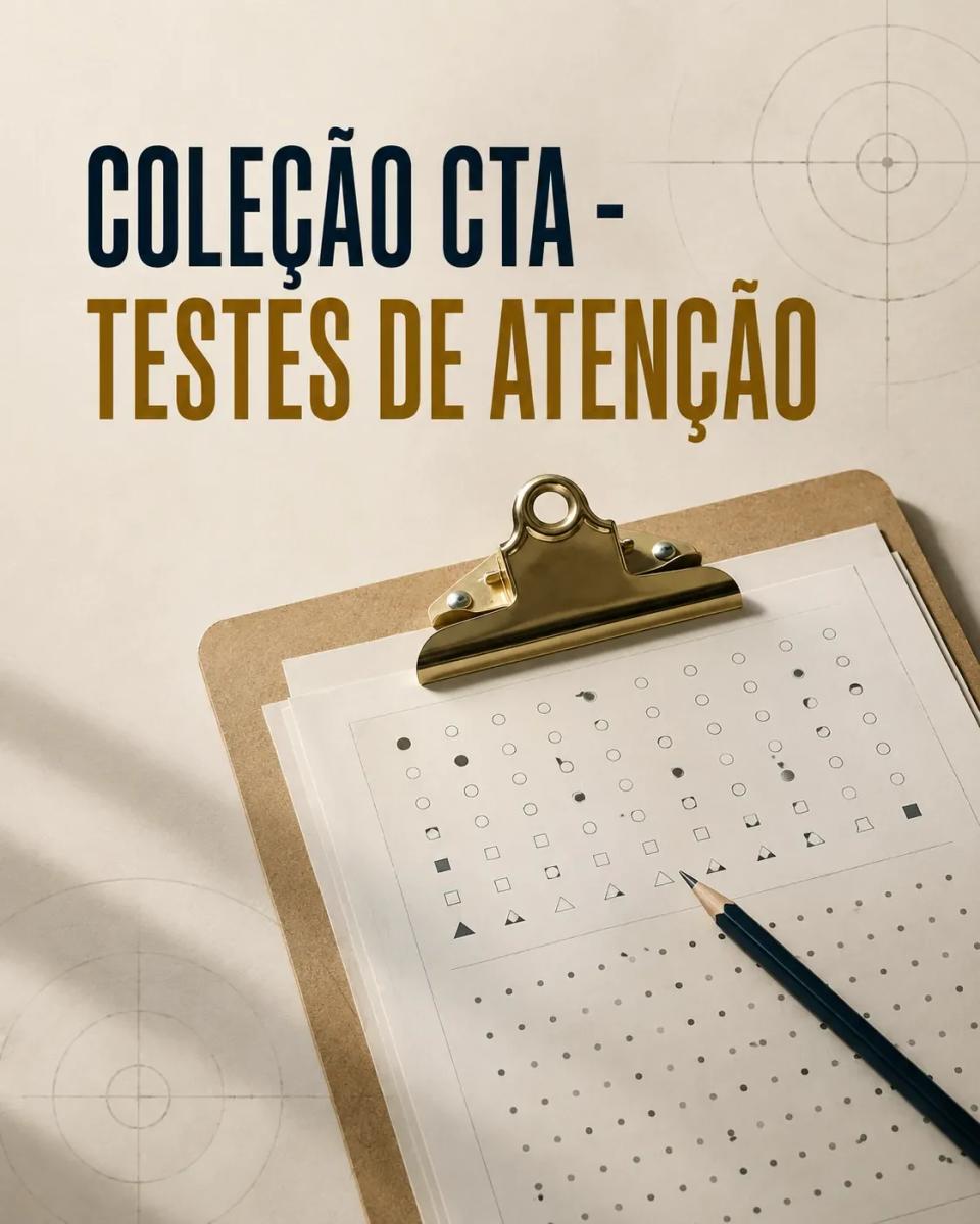 Coleção CTA — Testes de Atenção