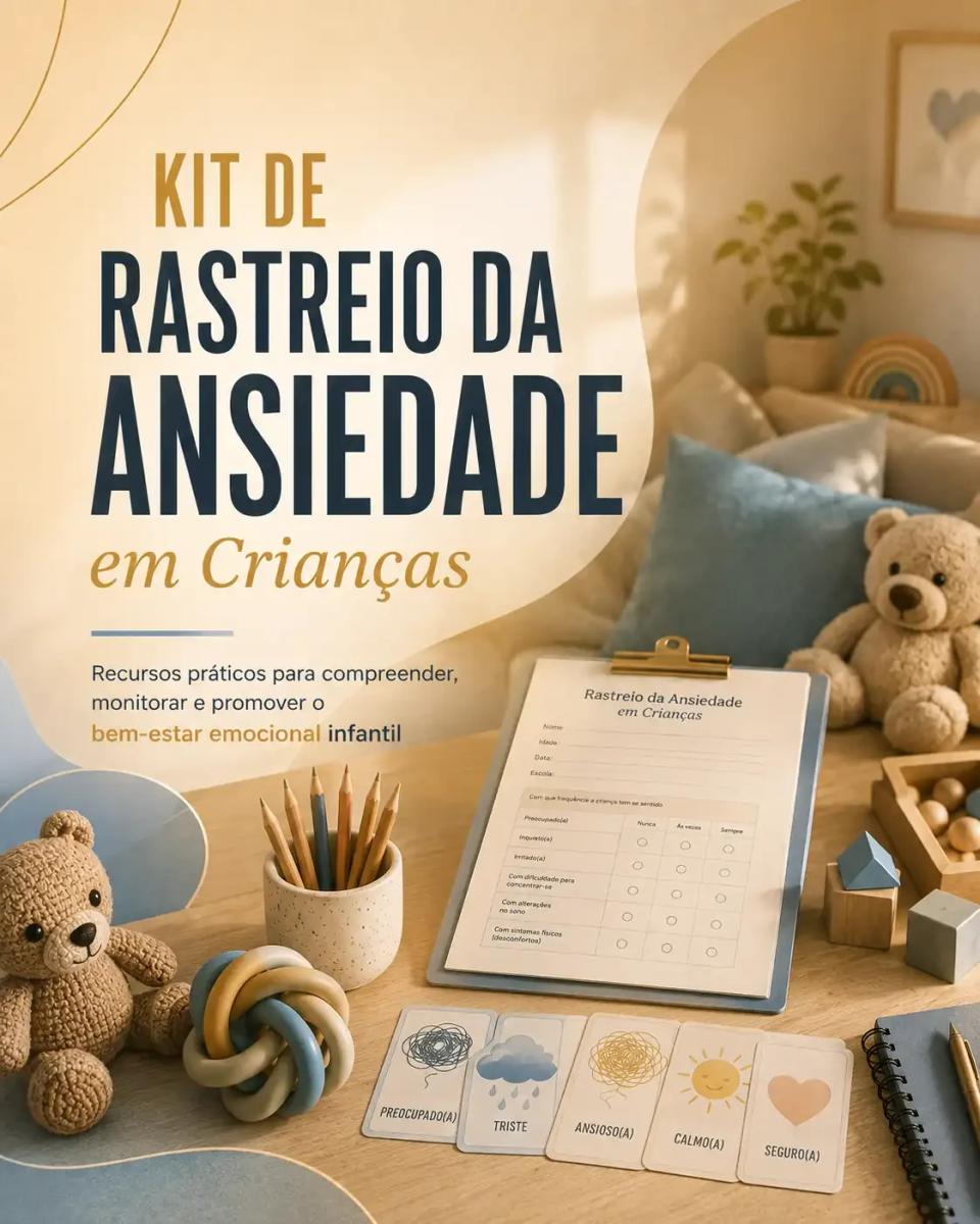Kit de Rastreio da Ansiedade em Crianças
