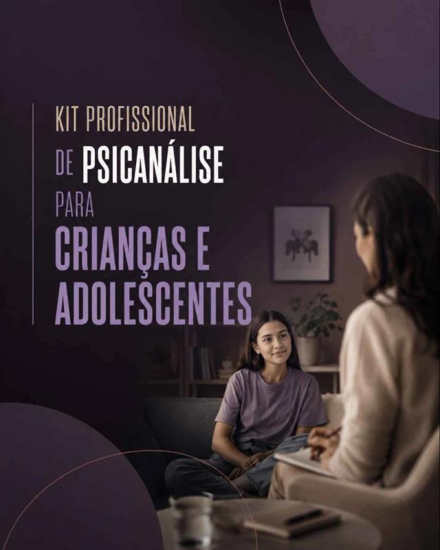 Kit Profissional de Psicanálise para Crianças e Adolescentes