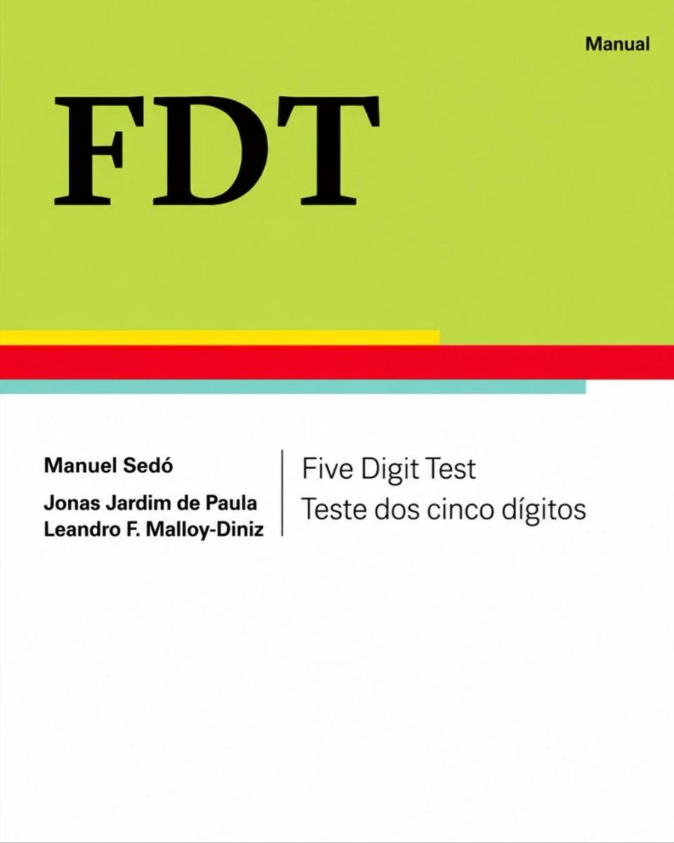FDT - Teste dos Cinco Dígitos