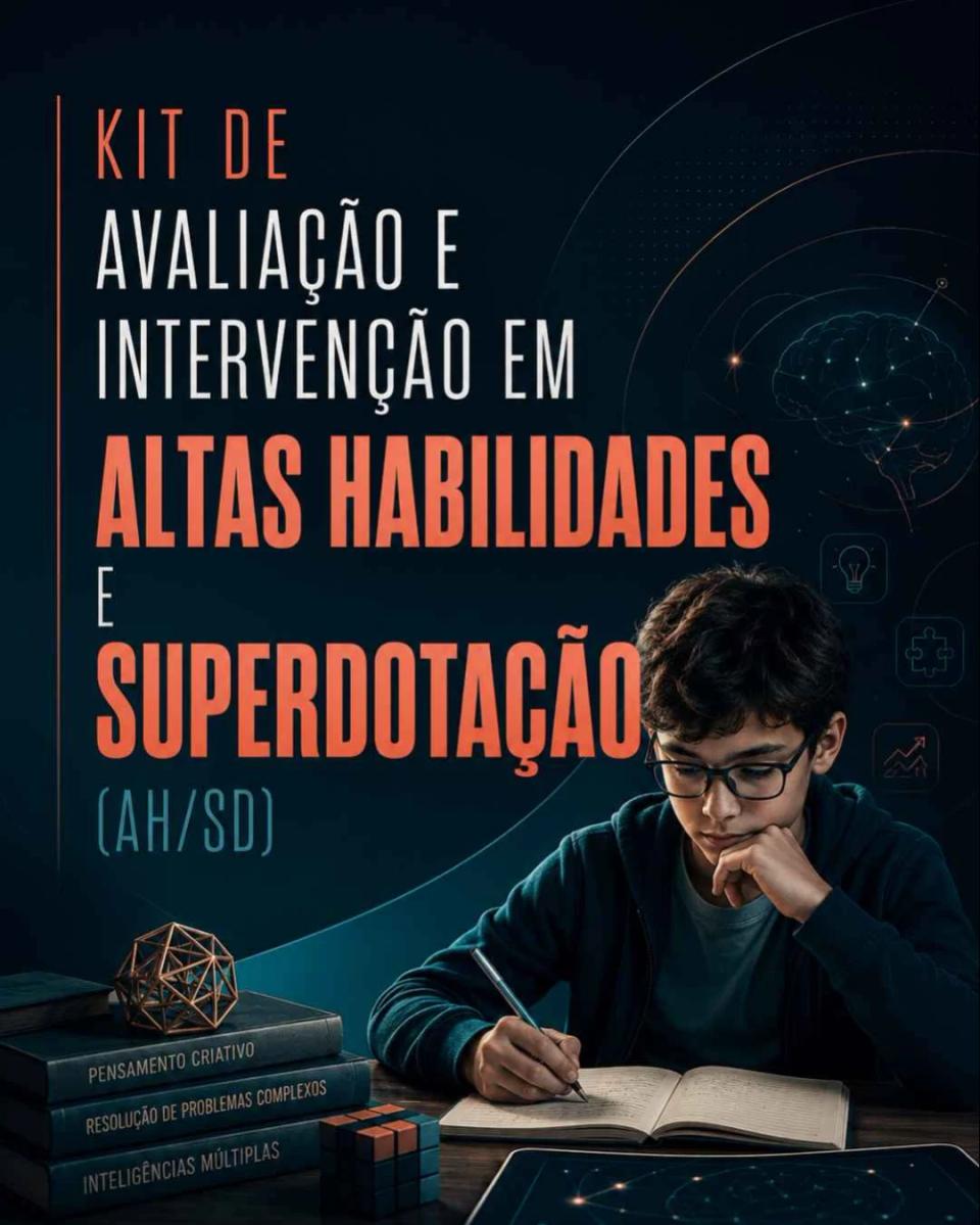 Kit Altas Habilidades e Superdotação (AH/SD)