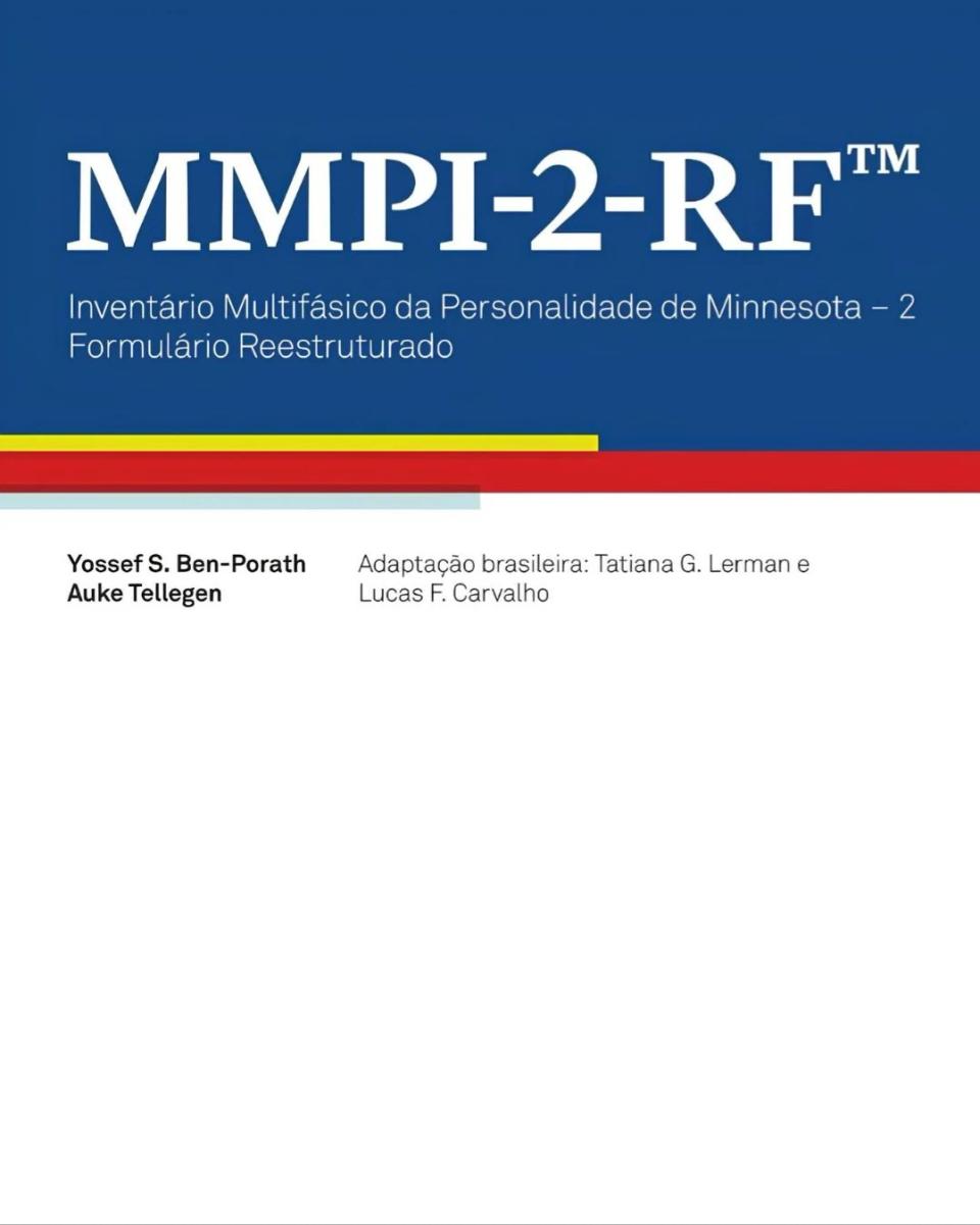 MMPI-2-RF - Inventário Multifásico de Personalidade de Minnesota