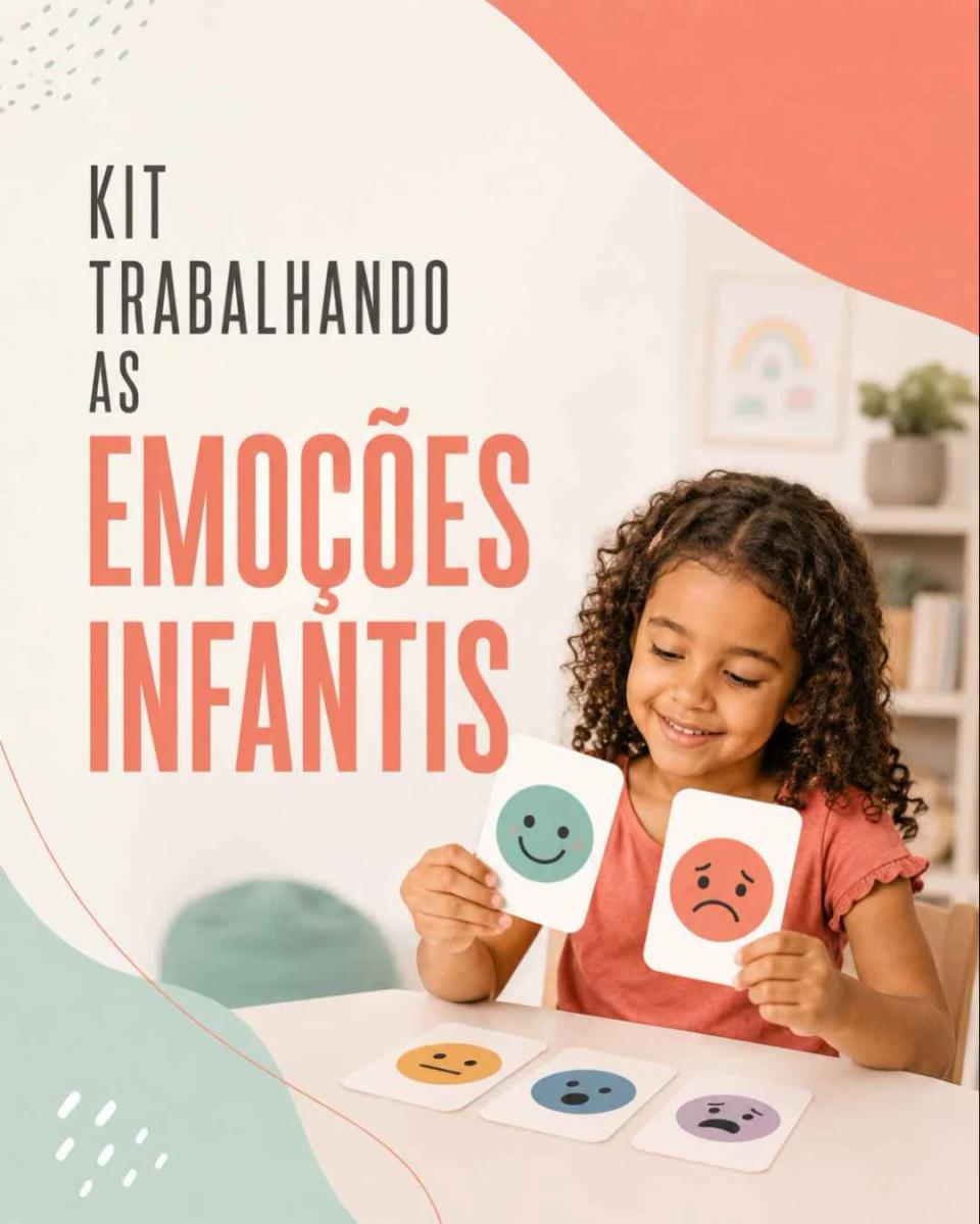 Kit trabalhando as Emoções Infantis – Atividades, Jogos e Intervenções Lúdicas