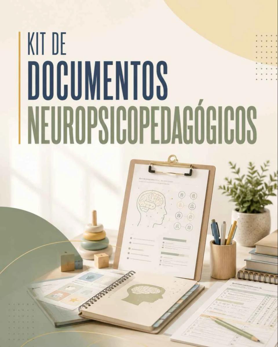 Kit de Documentos NEUROPSICOPEDAGÓGICOS