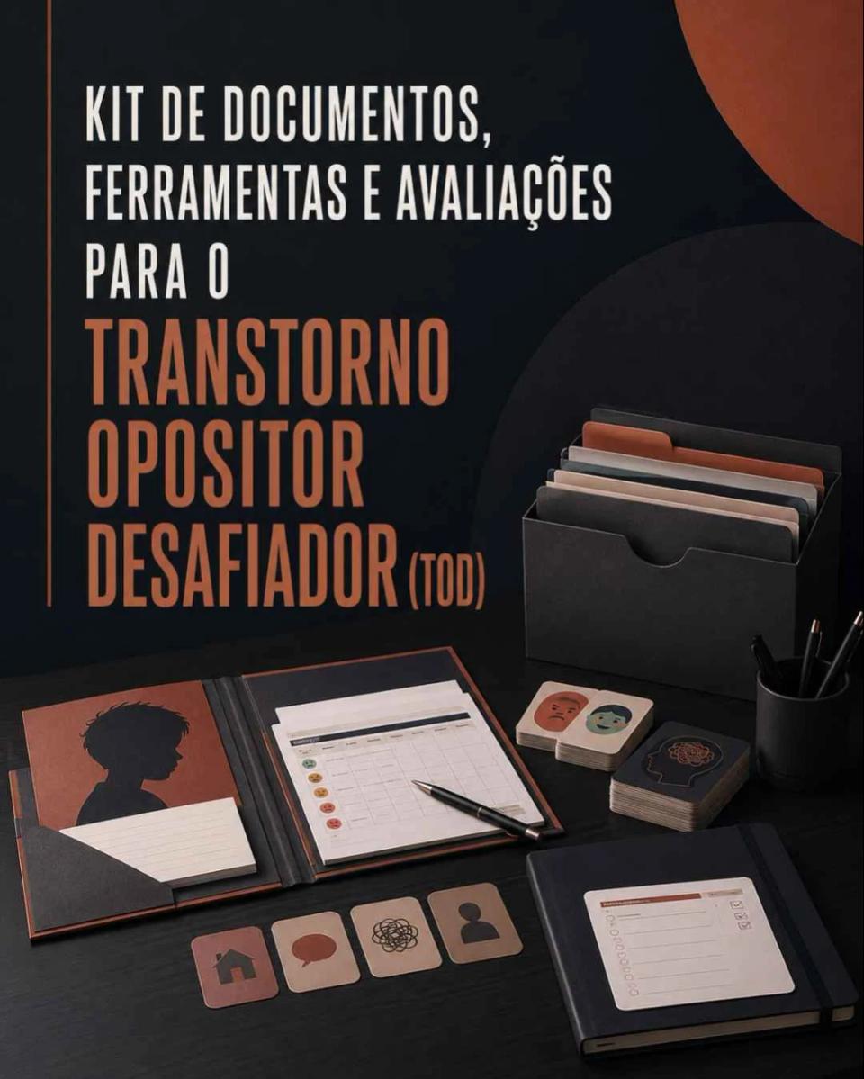 Kit de Ferramentas e Avaliações para o Transtorno Opositor Desafiador (TOD)