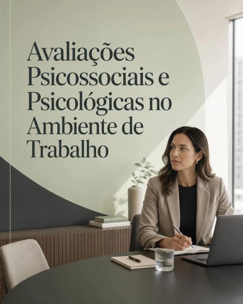 Avaliações Psicossociais e Psicológicas no Ambiente de trabalho